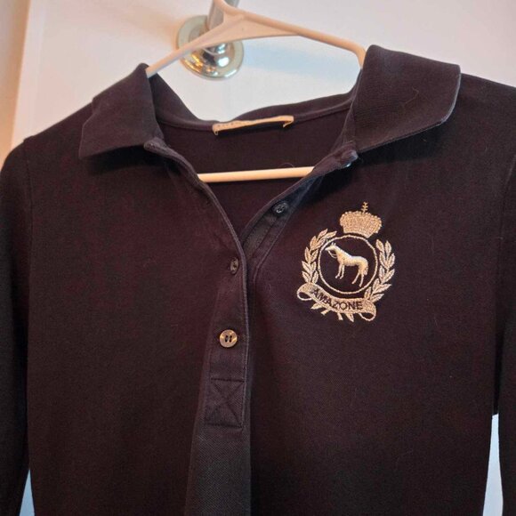 Ladies long sleeve equestrian polo stretch fabric by Iris Bayer - Picture 5 of 8